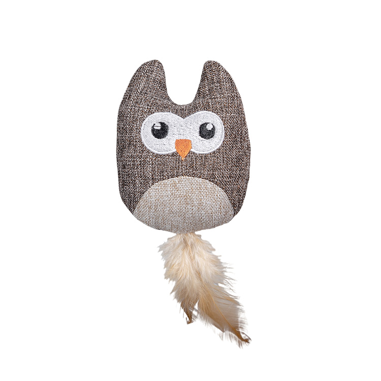 Quapas! Kattenspeeltje Linen Owl